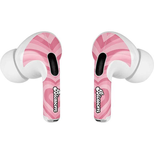 Cartoon Network Powerpuff Girls Blossom Pink Hearts Apple AirPods Pro Skin